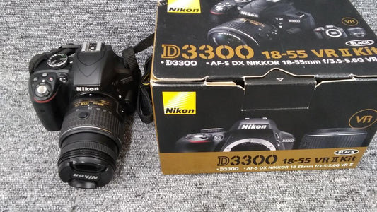 Nikon Model number: D3300 Lens Kit Digital Camera Used in Japan