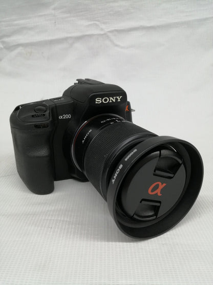 Sony Model Number：DSLR-A200 Digital camera Used in Japan