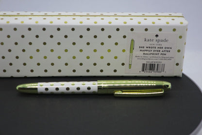 Kate Spade New York She Wrote Her Own Happily Ever After Ballpoint Pen Used