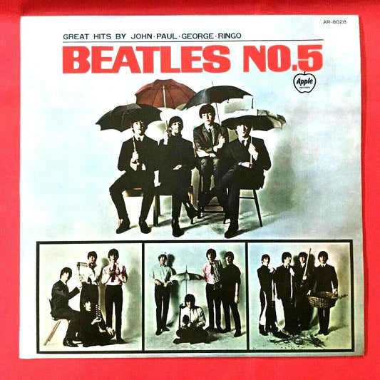 Used The Beatles THE BEATLES Beatles NO.5 LP AR-8028 From Japan F/S