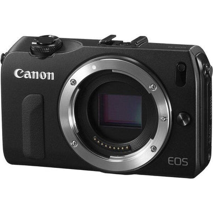 Canon EOS M body black EOSMBK-BODY with SD card Used in Japan