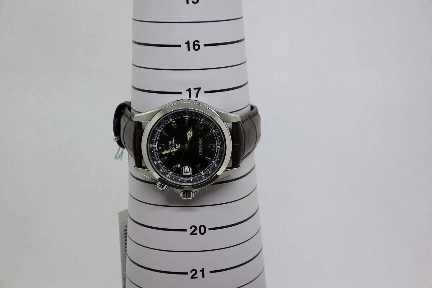 Rare Mint Seiko Men's Watch Prospex Alpinist  SBDC091  Green Dial Used in Japan