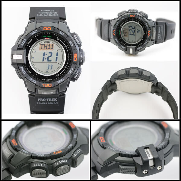 Mint Casio Protrek PRG-270-1JF triple sensor tough solar From Japan