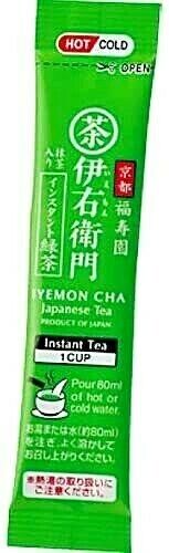 Instant Green Tea Stick 120 pieces Kyoto Fukujuen Iyemon From Japan F/S