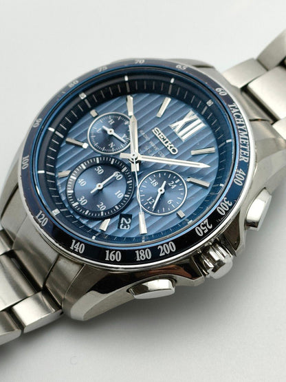 Seiko Watch Brightz Radio Solar Chronograph SAGA151 Used in Japan