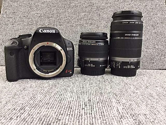 Canon Model number：EOS KISS X3 Double Zoom Set Digital Camera Used in Japan