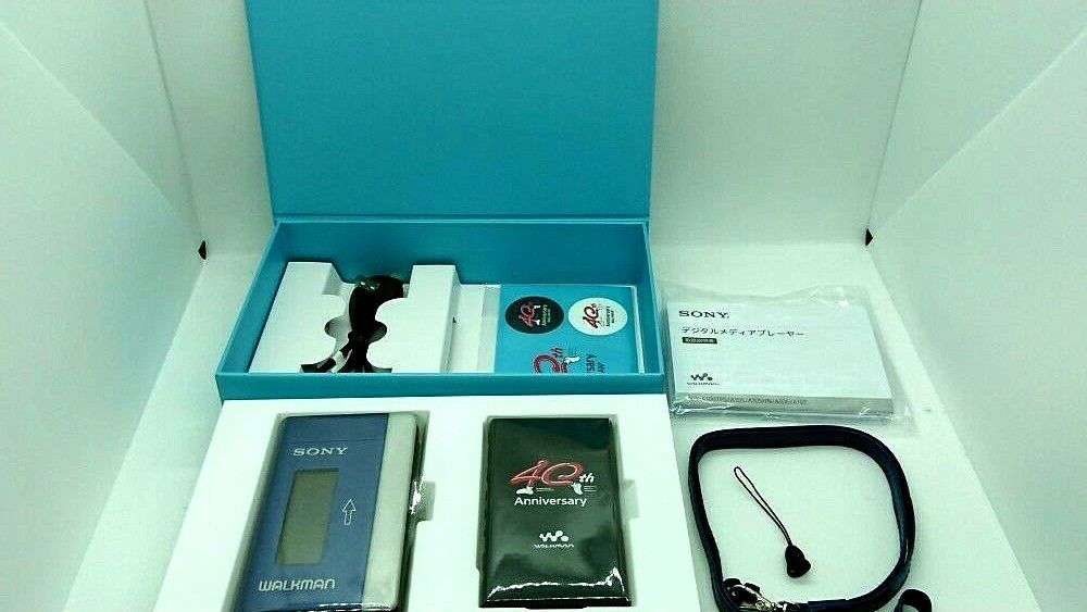 Rare SONY WALKMAN NW-A100TPS 40th anniversary limited Hi-Res Blueetooth  Japan