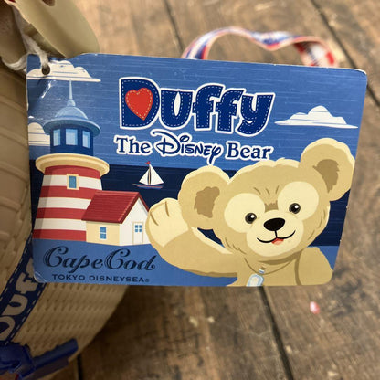 Rare Tokyo Disney Sea Popcorn Bucket Duffy  Used in Japan