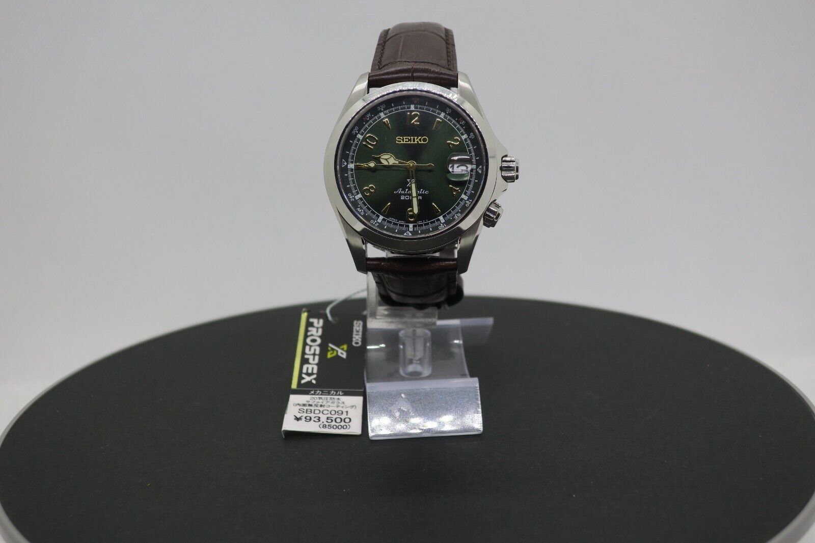 Rare Mint Seiko Men s Watch Prospex Alpinist SBDC091 Green Dial