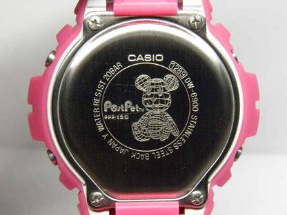 Near Mint Casio Watch G-SHOCK PostPet Momo Model DW-6900BMO-9JR Used in Japan