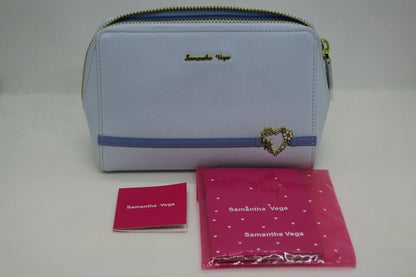 Samantha Vega Mini Pouch Light Blue Women Used in Japan