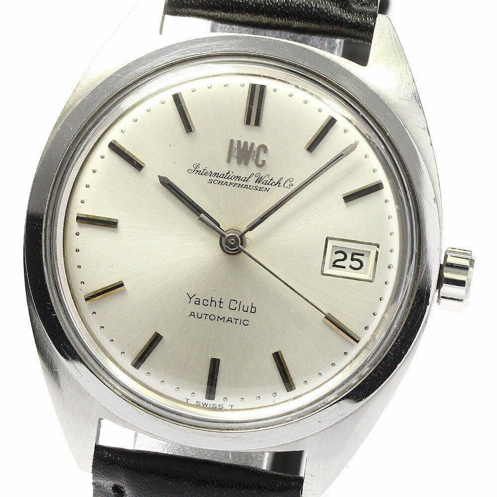 Rare IWC Watch SCHAFFHAUSEN Yacht Club Vintage Cal.8541 Automatic Men's Used