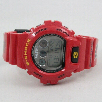 Casio Watch G-SHOCK × One Piece Monkey D. Luffy Model DW-6900FS Used in Japan