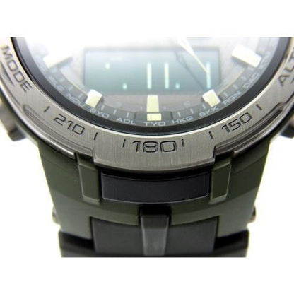 Casio Pro Trek Triple Sensor Tough Solar Radio Men's PRW-6000SG-3JR Used in JPN