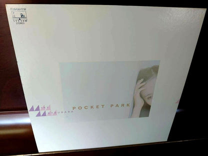 USED Miki Matsubara Poket Park LP city-pop Midnight Door w/poster From Japan F/S