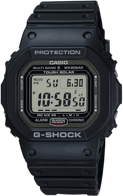 Mint Casio G-Shock Solar radio Tough solar & multiband 6 GW-5000U-1JF From Japan