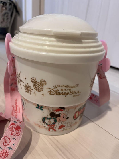 Rare Tokyo Disney Sea 5th Anniversary Popcorn Bucket From Japan Used