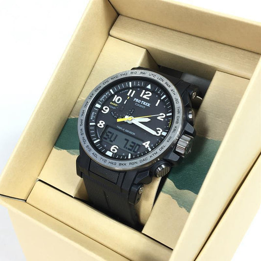 Casio PROTREK Watch PRW-51Y-1JF Eco-friendly materials radio solar Used in Japan