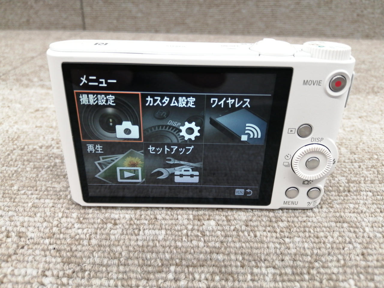 Sony Model number: DSC-WX350 Digital camera Used in Japan