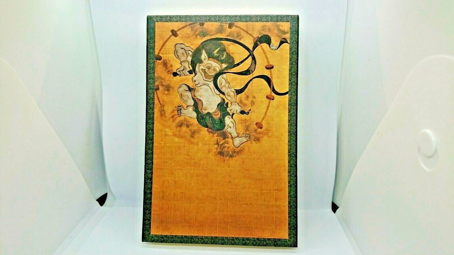 Mint JAPAN Kyoto Kenninji Temple Goshuincho (stamp Note book) Fujin Raijin F/S