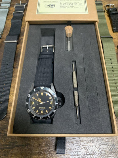 WMT Watch Sea Diver Special Pvd Black Edition Used in Japan