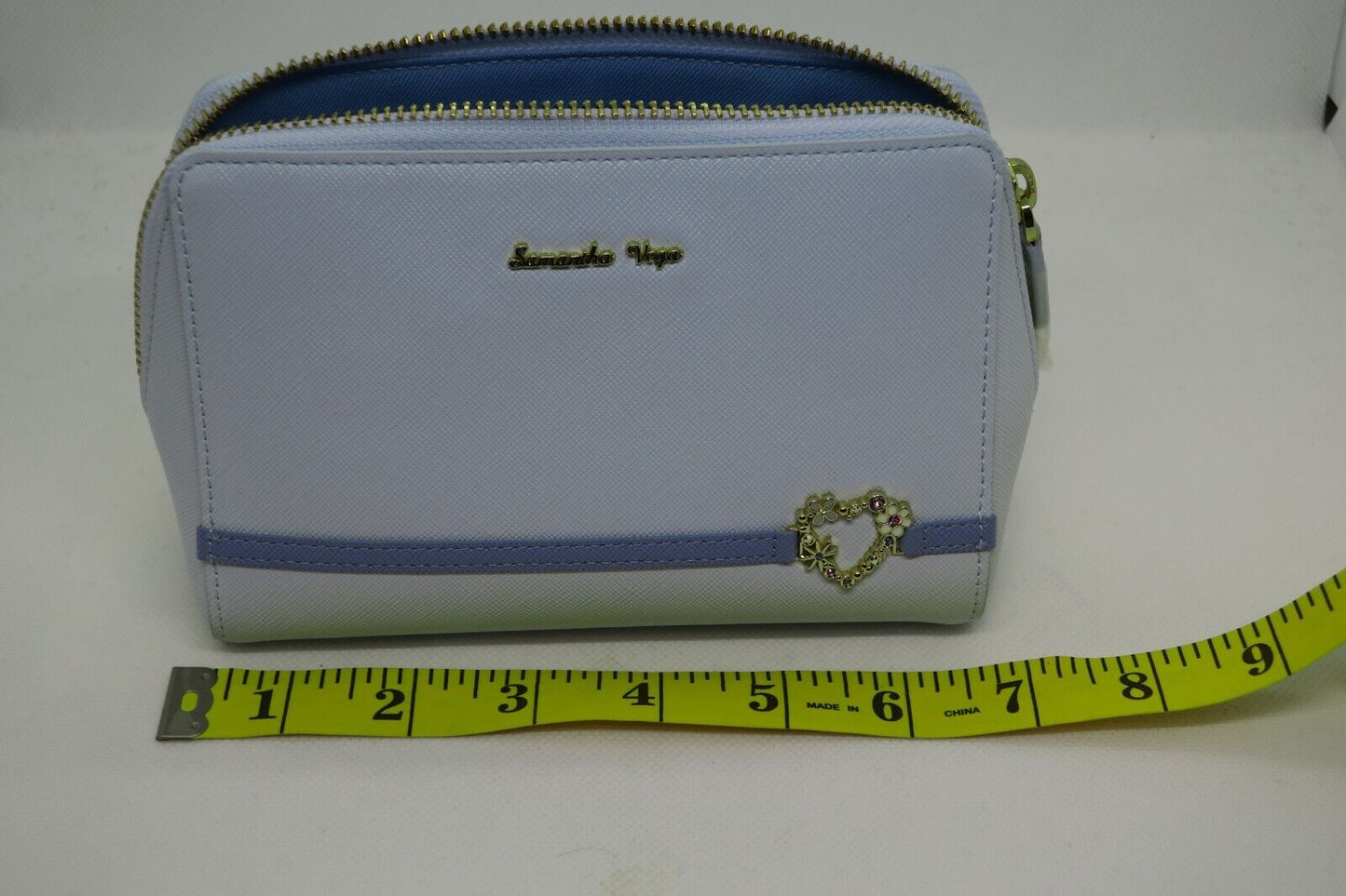 Samantha Vega Mini Pouch Light Blue Women Used in Japan