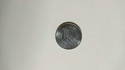［Rare] 1972 Sapporo Olympics 100 yen commemorative coin 1 piece From JAPAN