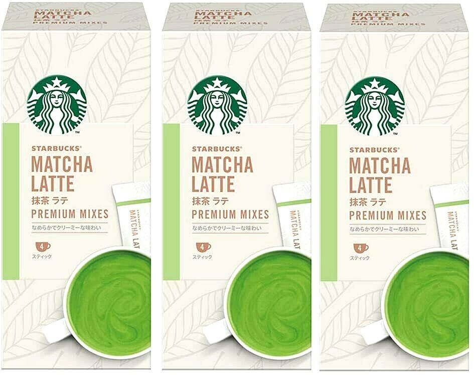 Japan Nestle Starbucks Premium Mix Matcha Latte Powder 24P (4Px6Box) F/S