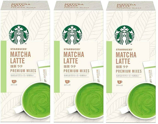 Japan Nestle Starbucks Premium Mix Matcha Latte Powder 24P (4Px6Box) F/S