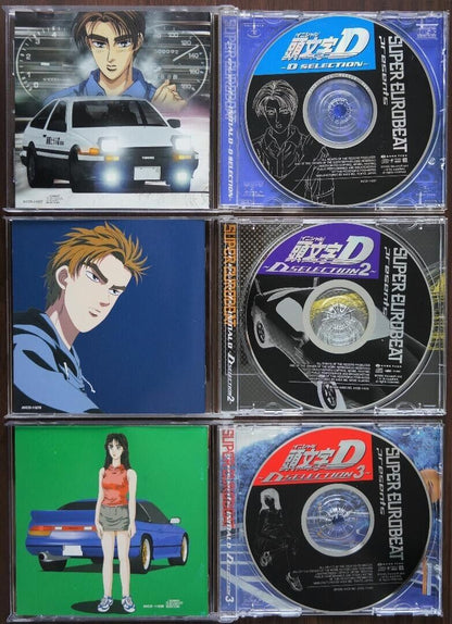 Rare Super Eurobeat initial D Presents selection 3 ( 1.2.3 ) CD Japanese anime