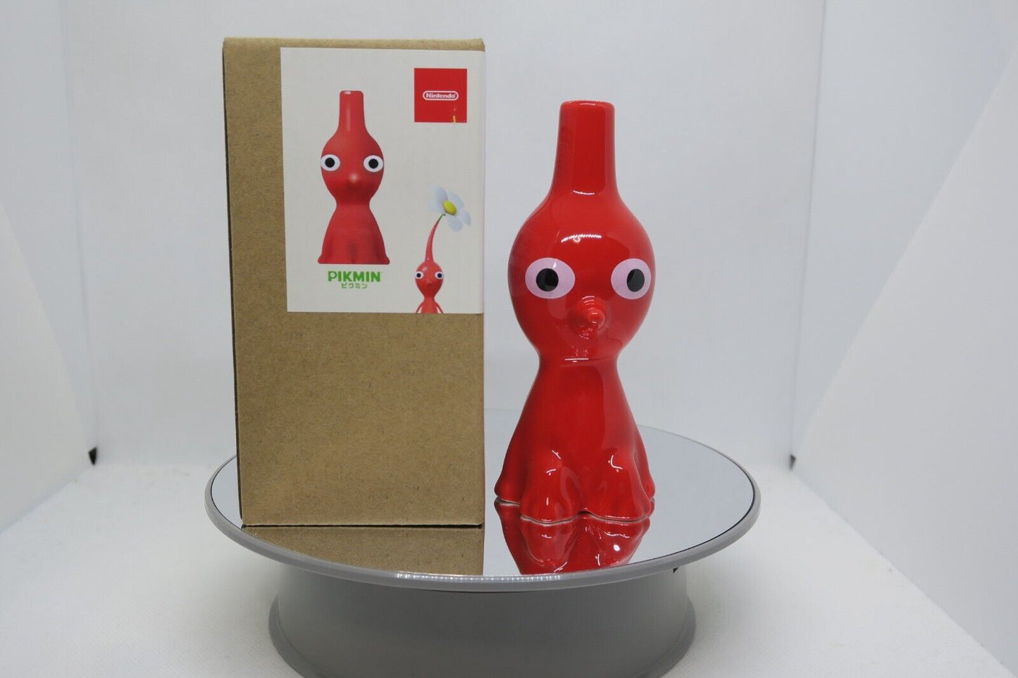 New Pikmin Single-Flower Vase RED Nintendo OSAKA From Japan