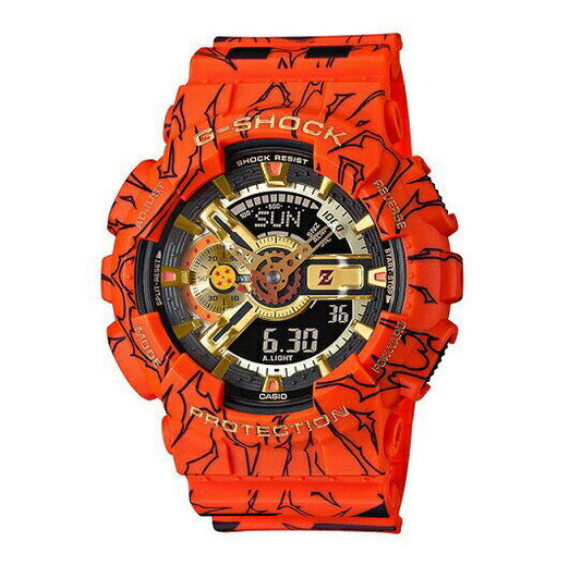 Mint G-SHOCK Casio Watch Dragon Ball Z Collaboration Model GA-110JDB-1A4JR Men's