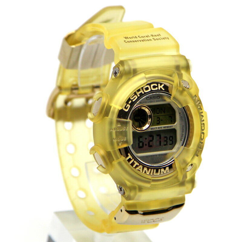 Casio Watch G-SHOCK FROGMAN Titanium skeleton DW-9901WC-9T Used in Japan