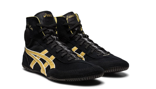 New asics wrestling shoes Recommended instead of black x gold boxing shoes Japan