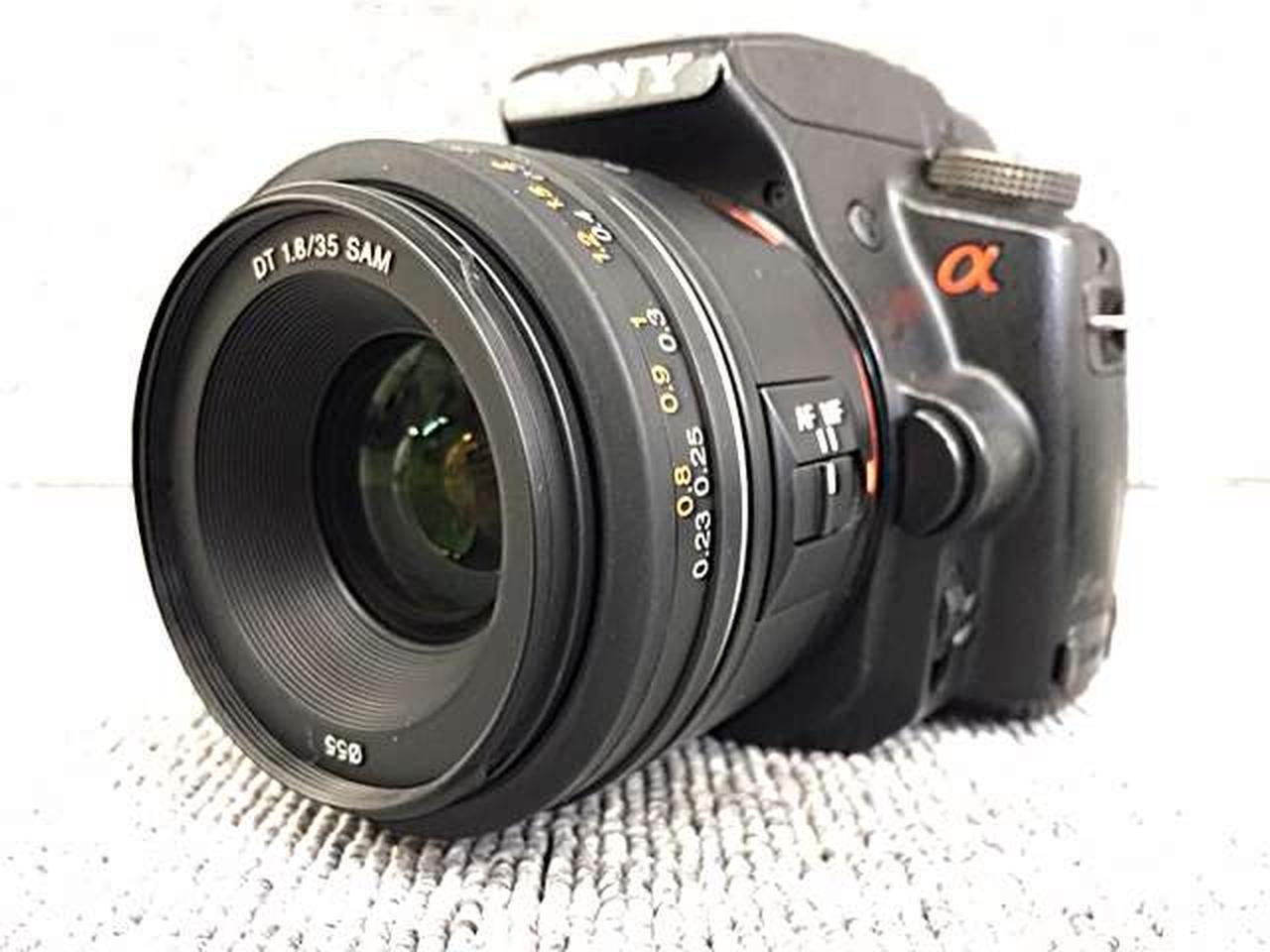 Sony Model Number：SLT-A55V/SAL35F18 Digital camera Used in Japan