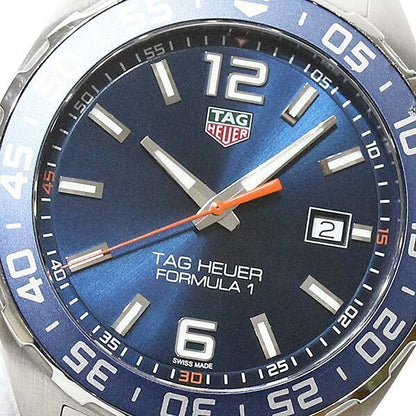 TAG Heuer Formula 1 Watch WAZ1010.BA0842 Blue Dial Men's Quartz Used in Japan