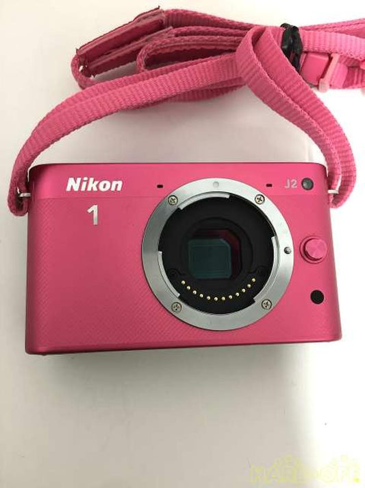 Near Mint Nikon Digital Camera NIKON1 J2 Body Only Pink Used in Japan