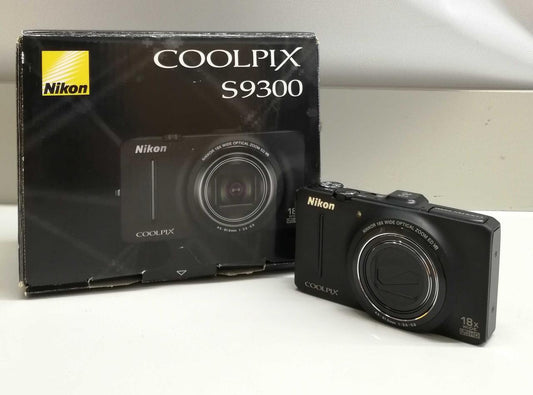 Nikon Compact Digital Camera Model number: COOLPIX S9300 Used in Japan