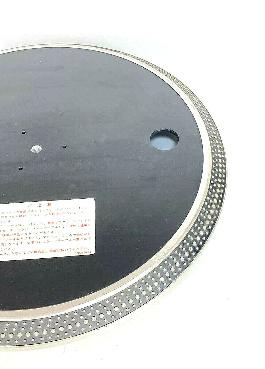 Used TECHNICS SL-1200 MK3D Turntable Record Player Platter From Japan F/S
