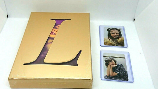 Mint BlACK PINK Lisa La Lisa 1st Single CD Gold ver w/2 phot cards From Japan