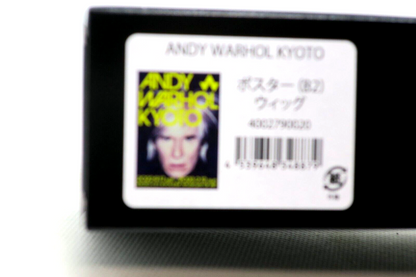 Rare ANDY WARHOL KYOTO Exhibition Official Poster B2 Wig From Kyoto Japan