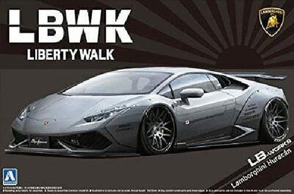 AOSHIMA 1/24 LIBERTYWORK No.16 Lamborghini Huracan Ver.2 From Japan