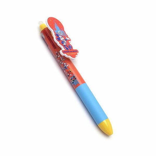 Tokyo Disney Resort 40th Anniversary Multicolor Ballpoint Pen 3-color From Japan