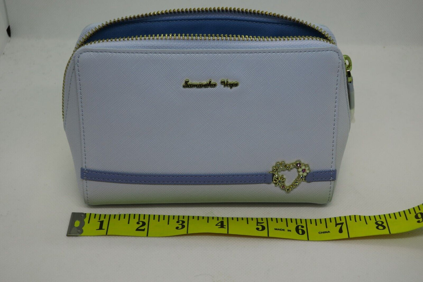 Samantha Vega Mini Pouch Light Blue Women Used in Japan