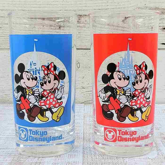Tokyo Disney Resort 40th Anniversary Tumbler set of 2 Glasses From Japan