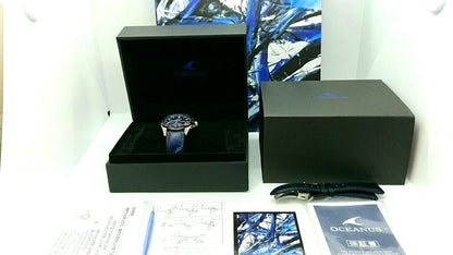 Mint CASIO Oceanus Japan Indigo Men's Watch Solar World Limited Edition 1000 JPN