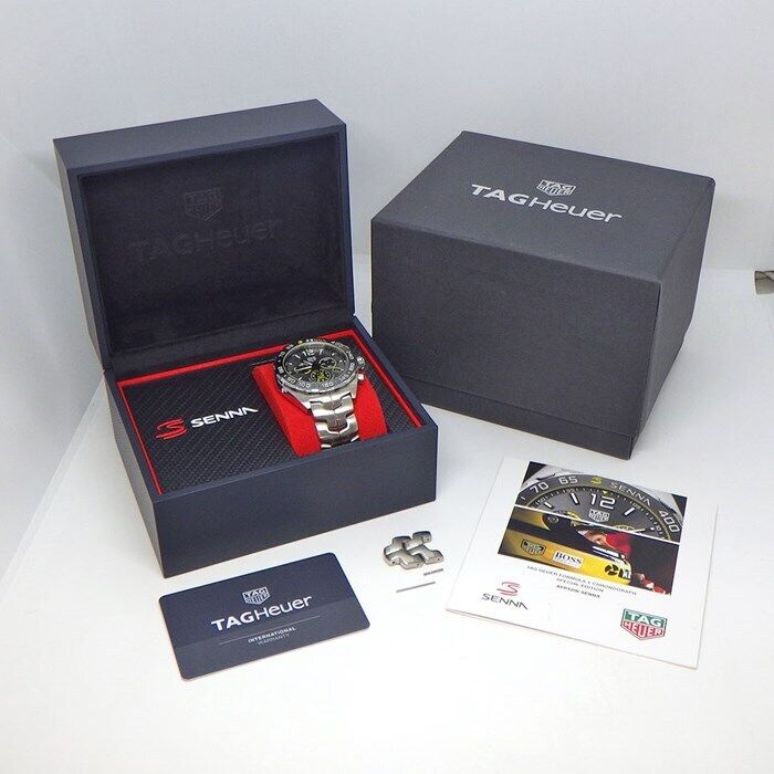 TAG Heuer Watch Formula 1 Ayrton Senna CAZ101AF.BA0637 Used in Japan