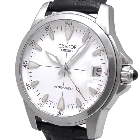 Seiko Credor Phoenix Date Mens White dial GCBR995 8L75-0A30 Used in Japan
