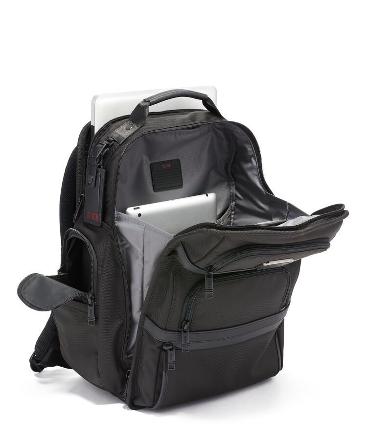 Tumi Backpack Men's Women's ALPHA Brief Pack Black New From Japan