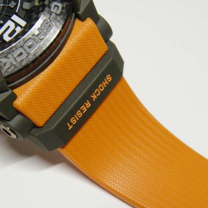 Casio Watch G-SHOCK MUDMASTER Orange Belt GG-B100-1A9JF Used in Japan